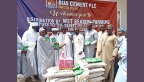 BUA Cement donates farm inputs to farmers in Sokoto