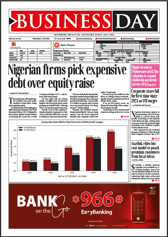 BusinessDay reports on key developments from June 17, 2026