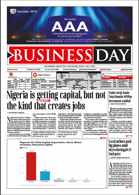BusinessDay 4th Jun 2026