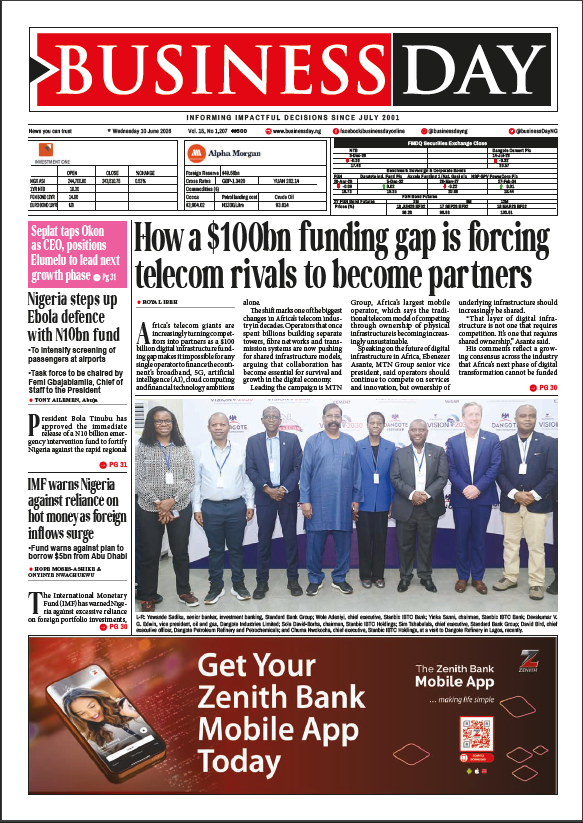 BusinessDay reports on developments from June 10, 2026