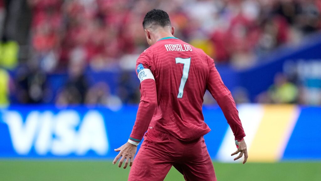 Cristiano Ronaldo becomes first man to score in six World Cups