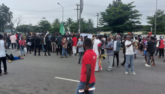 Democracy Day Rivers protesters call for end to Fubara’s political strangulation