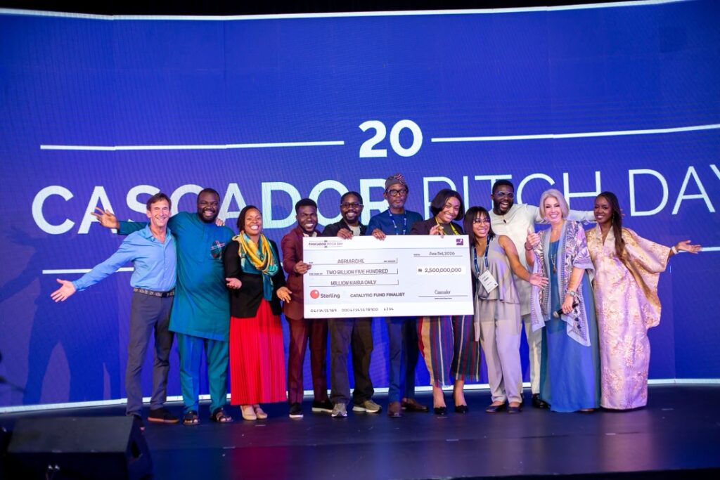 Agriarche Secures Largest Award at Cascador Pitch Day 2026, Receiving ₦2.5 Billion Credit Facility
