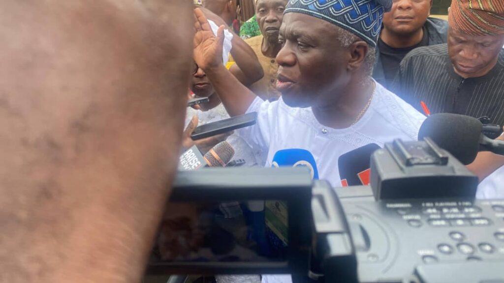 PDP's Oluyede claims INEC and security forces undermined Ekiti gubernatorial election