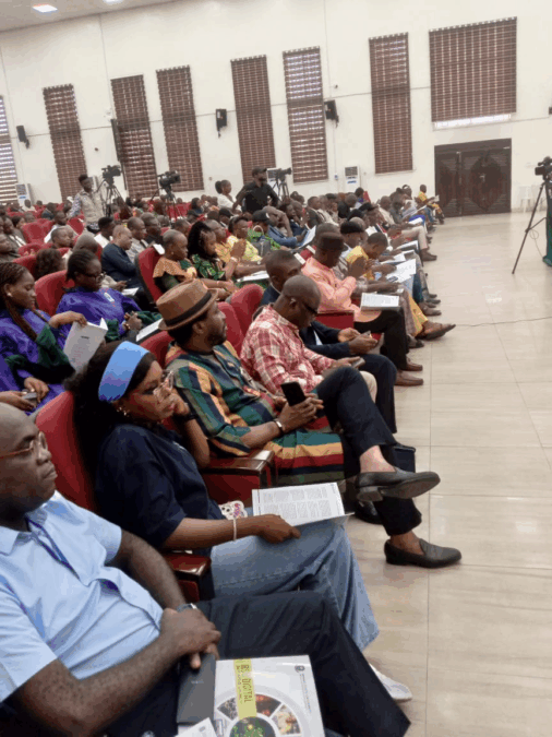 Cross section at the unveiling