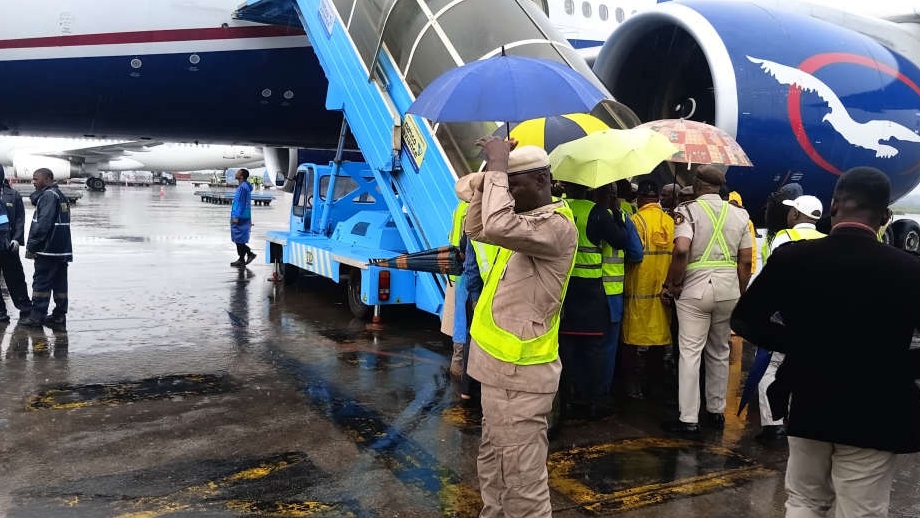 Repatriated Nigerians from South Africa