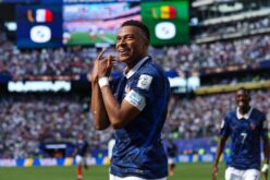 Kylian Mbappe celebrate