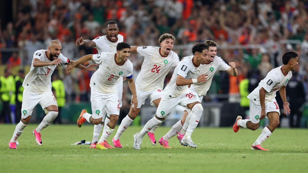 Morocco-players-celebrate