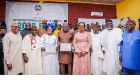 Oyebanji, Afuye receive certificates of return from INEC