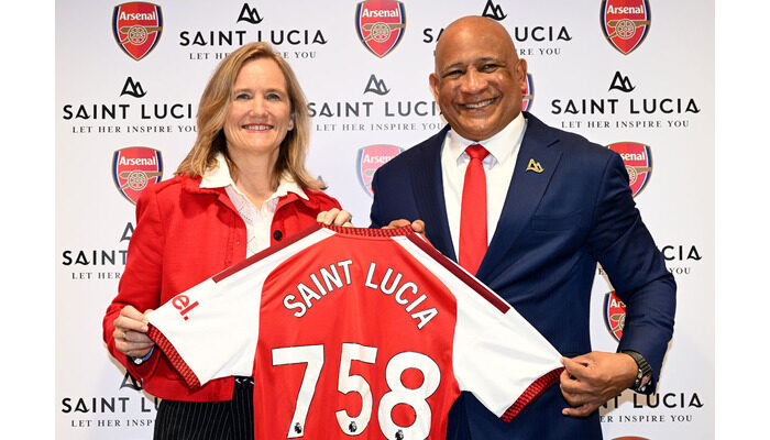 Saint Lucia collaborates with Arsenal to enhance tourism and advance football development