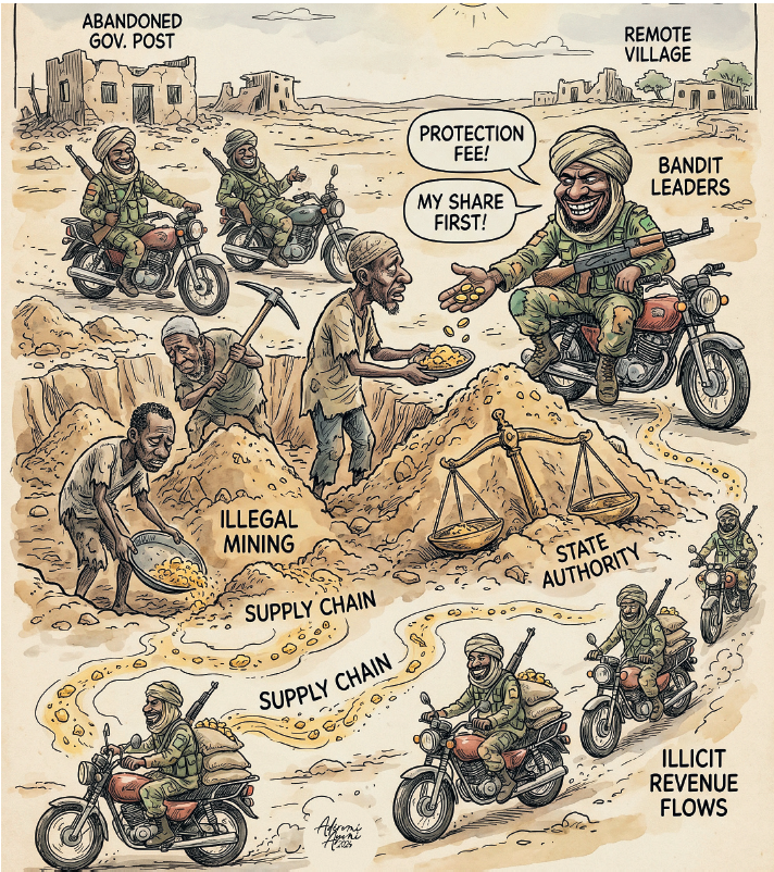 Examining the link between illegal gold mining and armed banditry in Nigeria