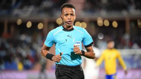 Somali referee Omar Abdulkadir Artan