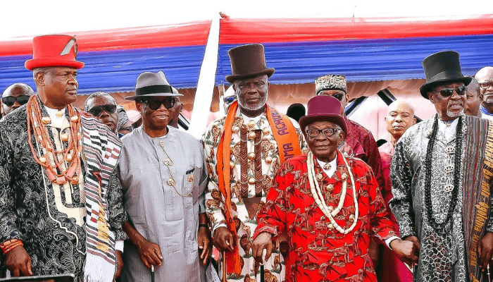 Rivers varsity VC finds honour at home, honoured by Ogoloma monarch