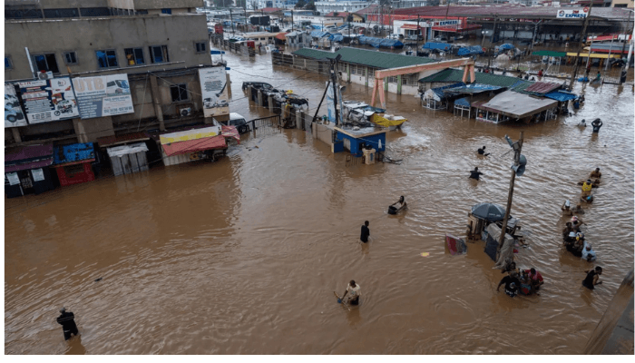 Accra floods kill at least 13 as Ghana warns more heavy rain is on the way