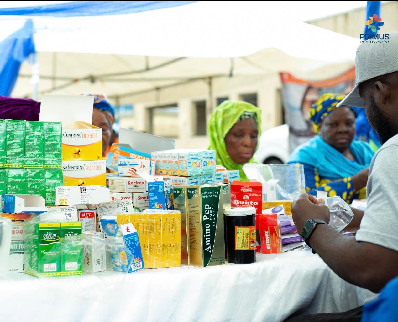Primus Charity Foundation impacts 700 widows, holds free Lagos medical outreach