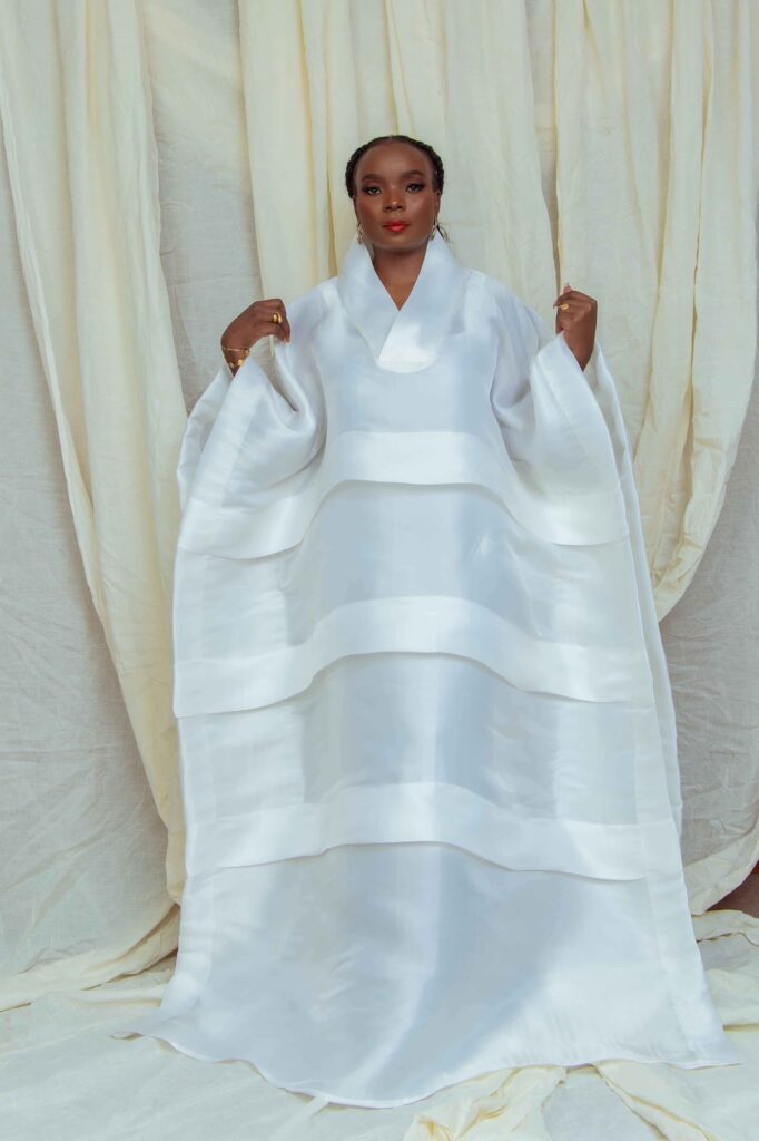 Ethel Eze emphasizes the timeless appeal of exquisite tailoring over fast fashion