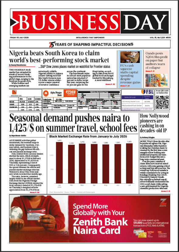 BusinessDay 10th Jul 2026