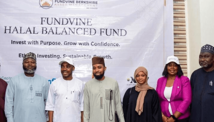 Fundvine Berkshire Asset Management Ltd has unveiled its N1 billion Fundvine Halal Balanced Fund, a Sharia-compliant investment vehicle designed to expand ethical investment opportunities and promote inclusive wealth creation in Nigeria.
