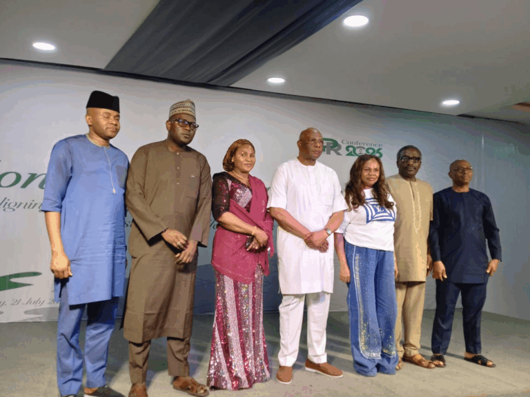Customs officers after the media parley in PH
