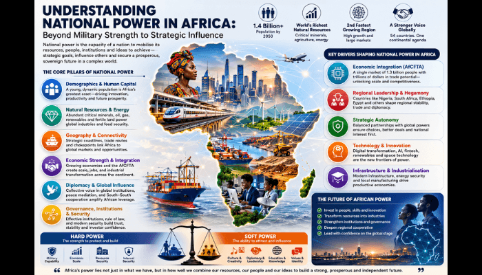 Understanding national power in Africa: Beyond military strength to comprehensive state power
