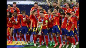 Spain wins