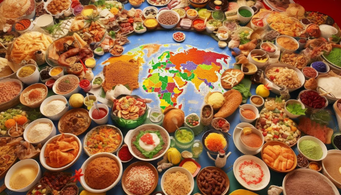 Ten nations account for almost fifty percent of global food exports