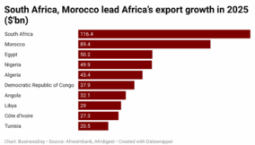 Here are Africa’s biggest exporters for 2025 as trade hits $496bnHere are Africa’s biggest exporters for 2025 as trade hits $496bn