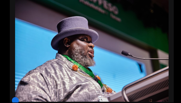 Moses Theophilus, King and Chairman of the KEFFESSO HCDT Board of Trustees, leading the transformation of 11 host communities of OML 83 and 85