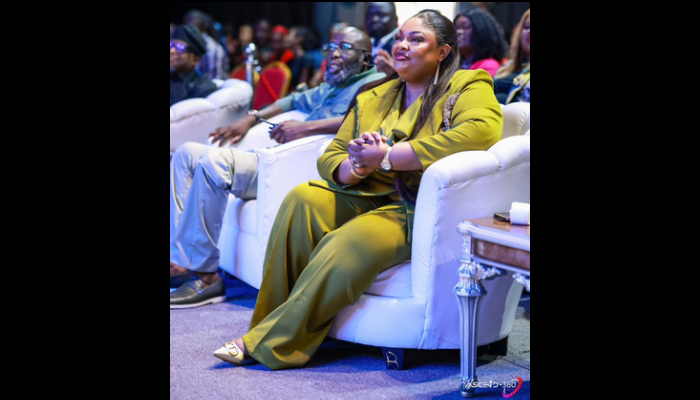 Thelma Ekuge-Oki, convener of the 3G Business Summit; with her husband and cross section of participants