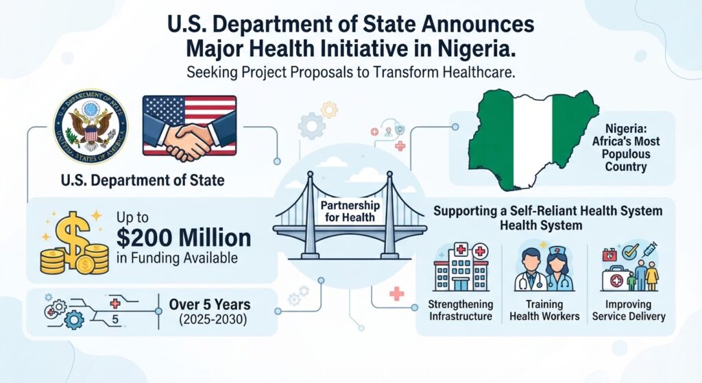 US aims to invest up to $200 million in reforming Nigeria's healthcare system
