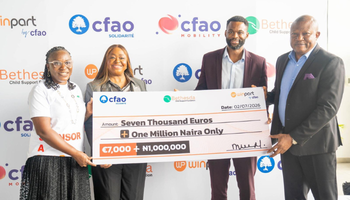 Winpart by CFAO backs Bethesda Foundation to support vulnerable children